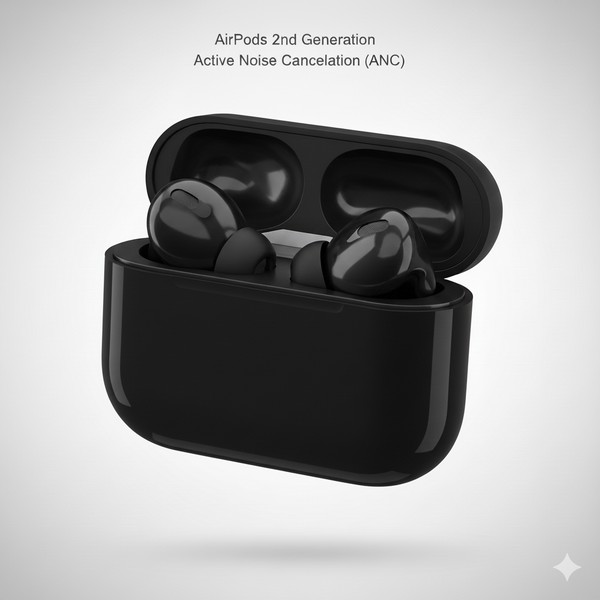 Proxpert AirPods 2nd Generation with Active Noise Cancellation (ANC) | Wireless Earbuds